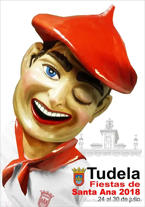 Cartel Fiestas de Tudela 2018