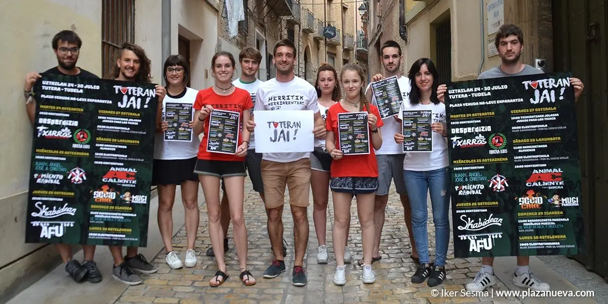 Tuteran Jai presenta su promaci&oacute;n para estas Fiestas de Tudela 2018