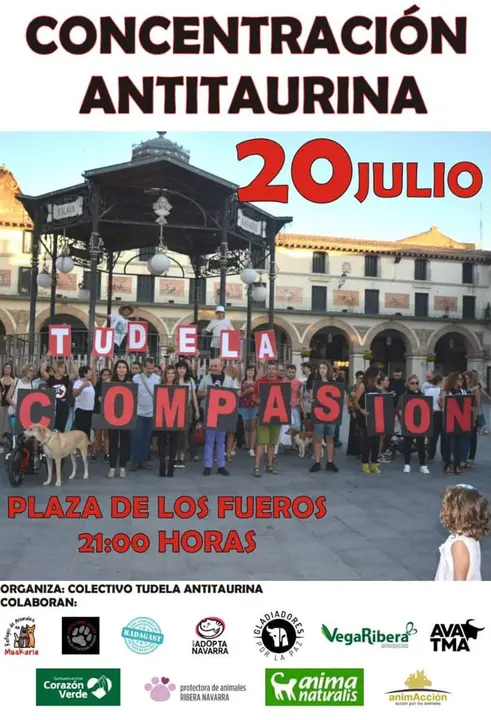 Concentraci&oacute;n antitaurina en Tudela