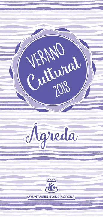 Verano cultural 2018 en &Aacute;greda