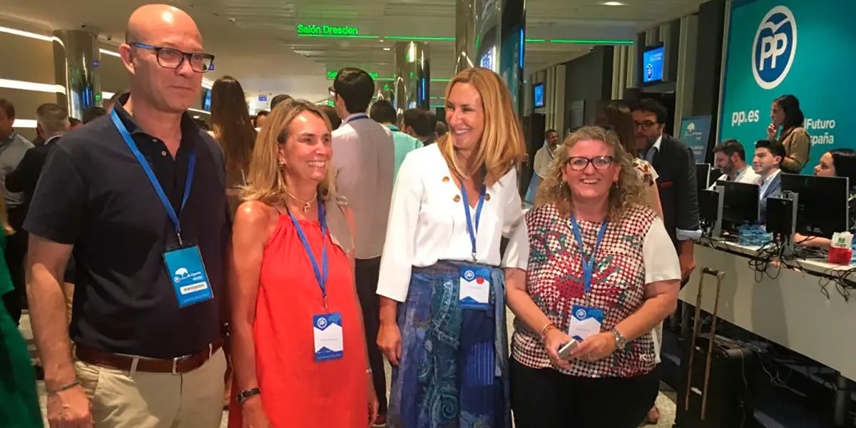 Representantes navarros en el Congreso del PP