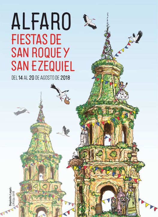 Fiestas patronales de Alfaro 2018 en honor a San Roque y San Ezequiel