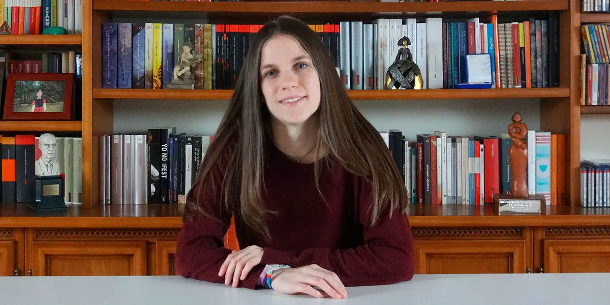 Celia Carrasco, alumna del IES Benjam&iacute;n de Tudela