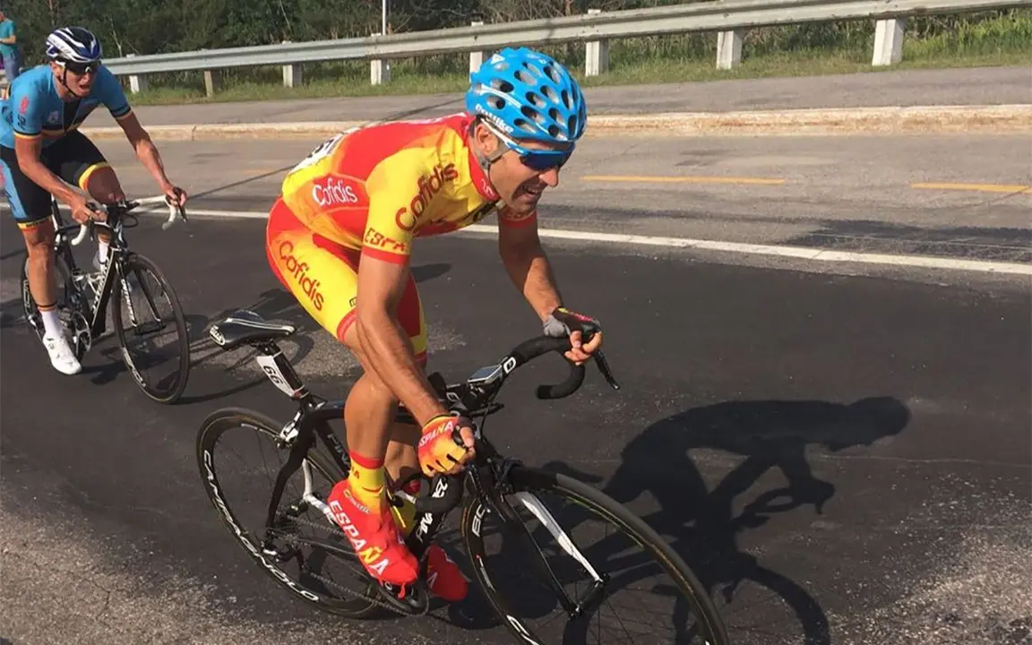 Eduardo Santas en su participaci&oacute;n en Canad&aacute;