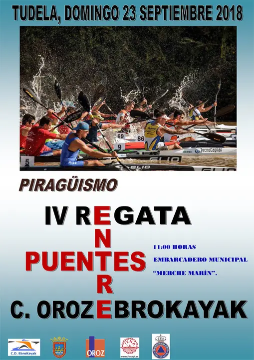 IV Regata en Tudela de pirag&uuml;ismo 'Entrepuentes'