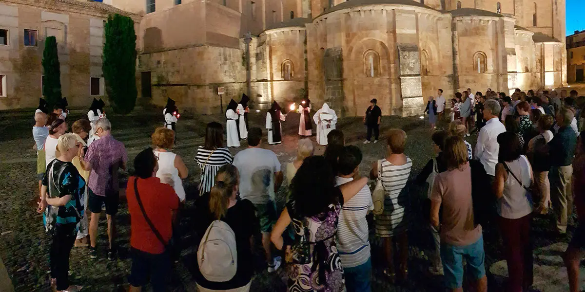 Una visita teatralizada en Fitero