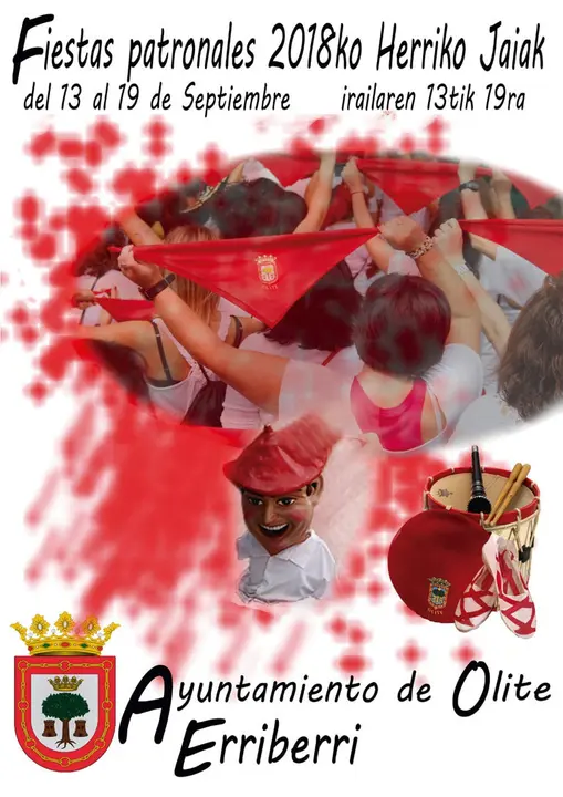 Fiestas patronales de Olite 2018 en honor a la Exaltaci&oacute;n de la Santa Cruz