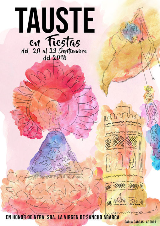 Fiestas patronales de Tauste 2018 en honor a Nuestra Señora la Virgen de Sancho Abarca