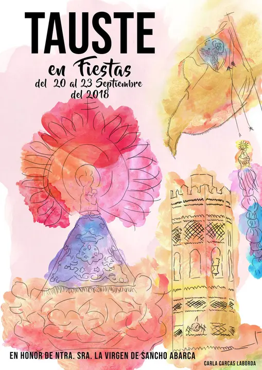Fiestas patronales de Tauste 2018 en honor a Nuestra Se&ntilde;ora la Virgen de Sancho Abarca