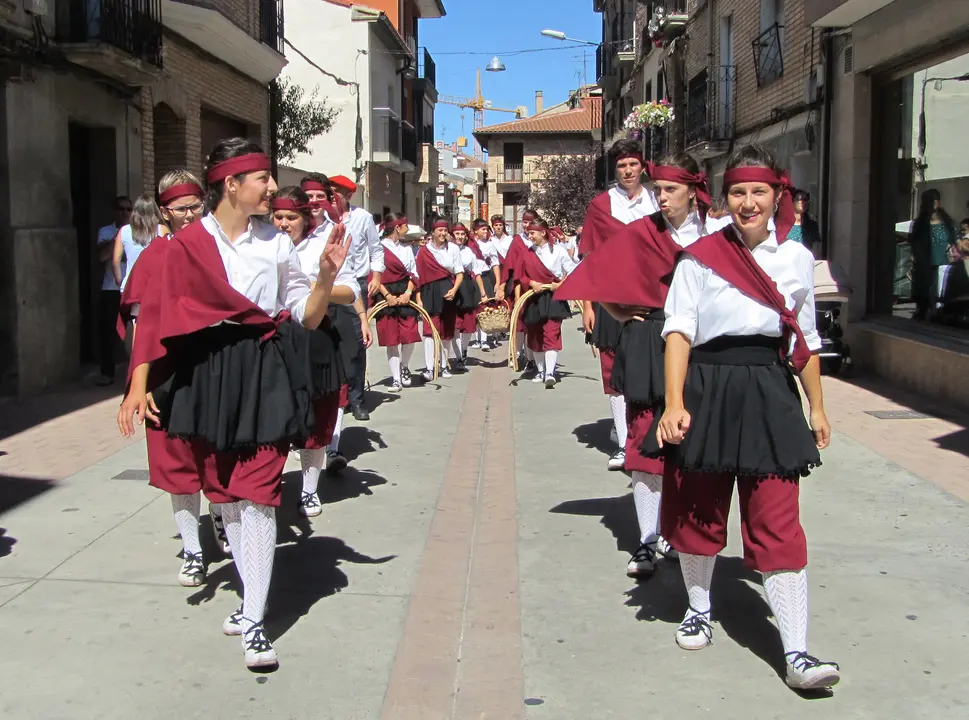 Euskararen Eguna en Villafranca 1