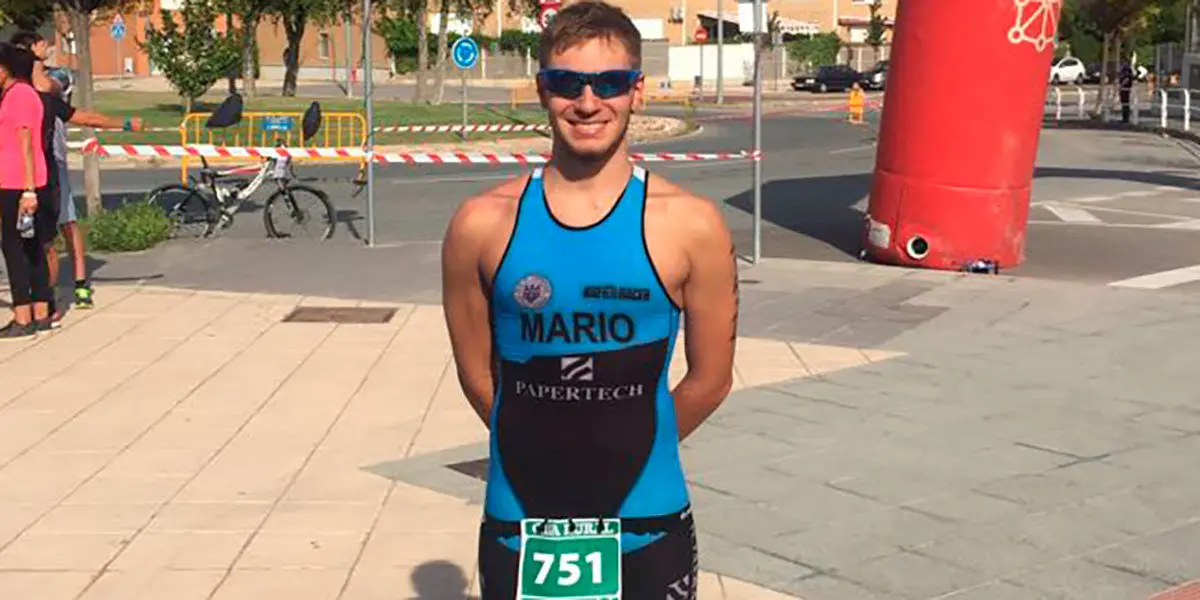 Mario Mart&iacute;nez en la II Edici&oacute;n del Triatl&oacute;n Campoamor