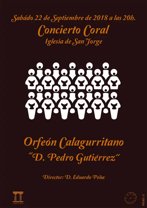 Concierto Coral en Tudela a cargo del Orfe&oacute;n Calagurritano 'D. Pedro Guti&eacute;rrez'