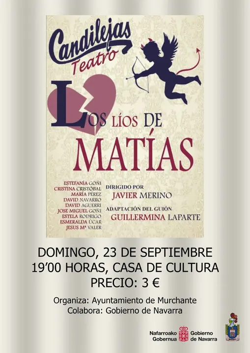 Teatro en Murchante 'Los l&iacute;os de Mat&iacute;as'