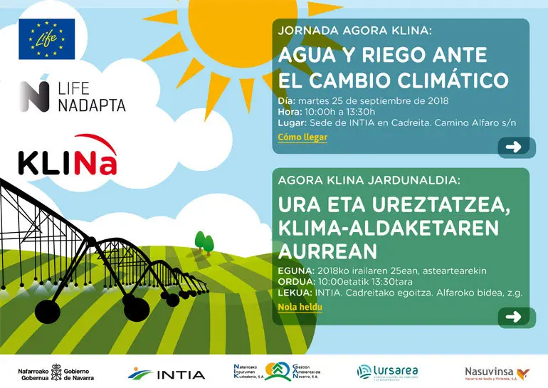 Jornada en Cadreita sobre agua y riego ante el cambio clim&aacute;tico