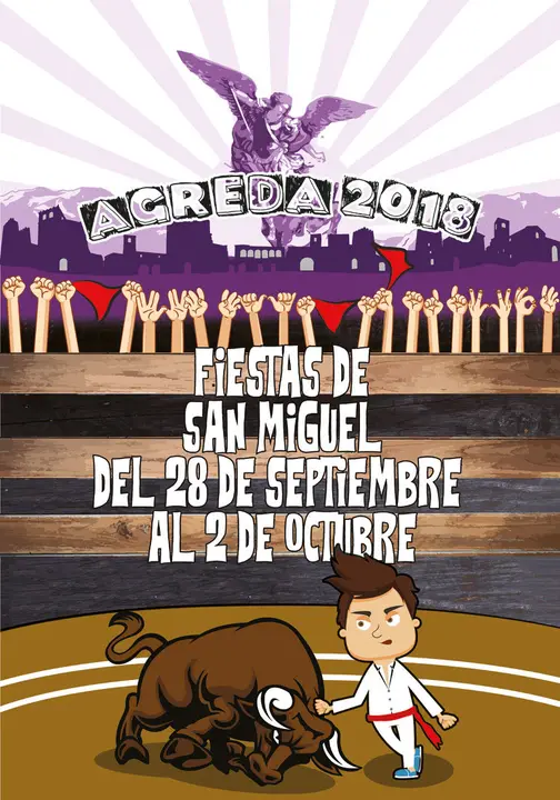 Fiestas patronales de &Aacute;greda 2018 en honor a San Miguel