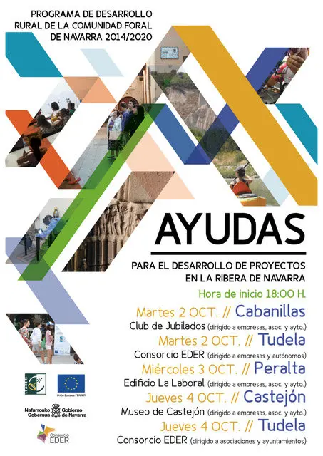 Ayudas para el desarrollo de proyectos en la Ribera de Navarra