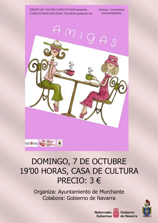 Teatro en Murchante 'Amigas'