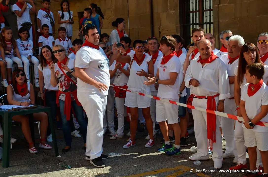 Fiestas de Corella'18, Concurso de lanzamiento de txapela - 1