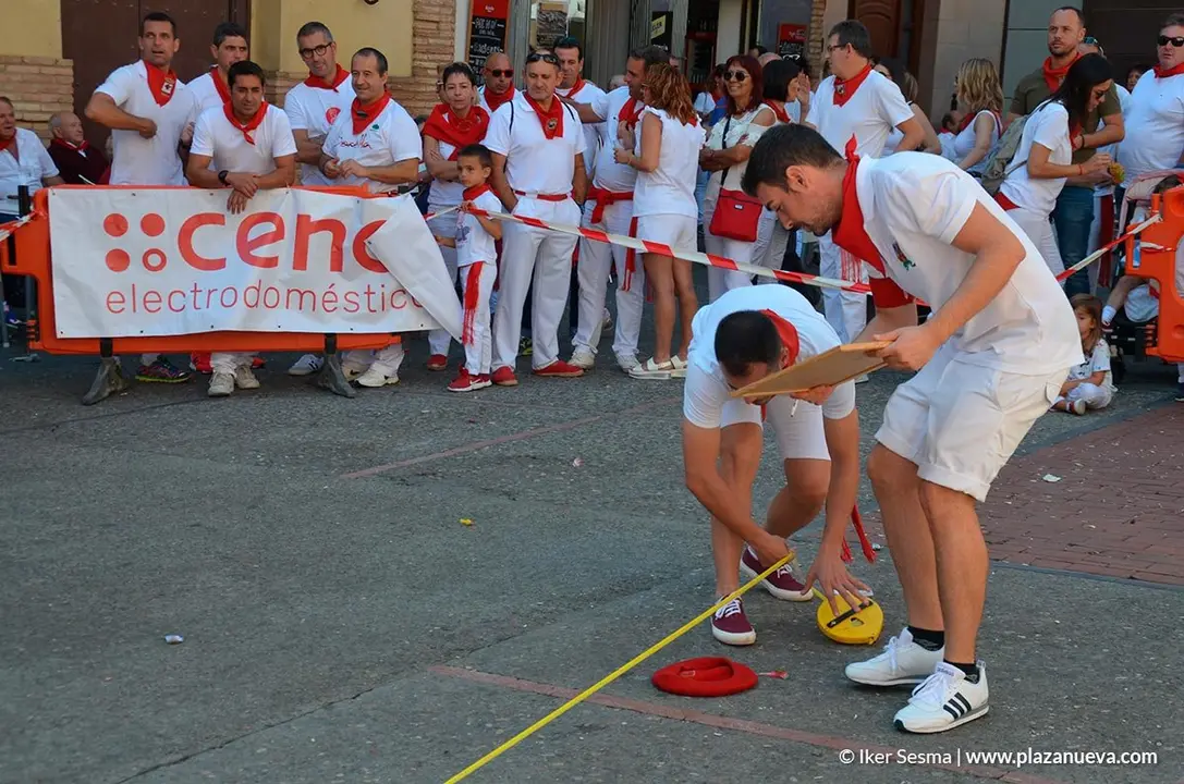 Fiestas de Corella'18, Concurso de lanzamiento de txapela - 3