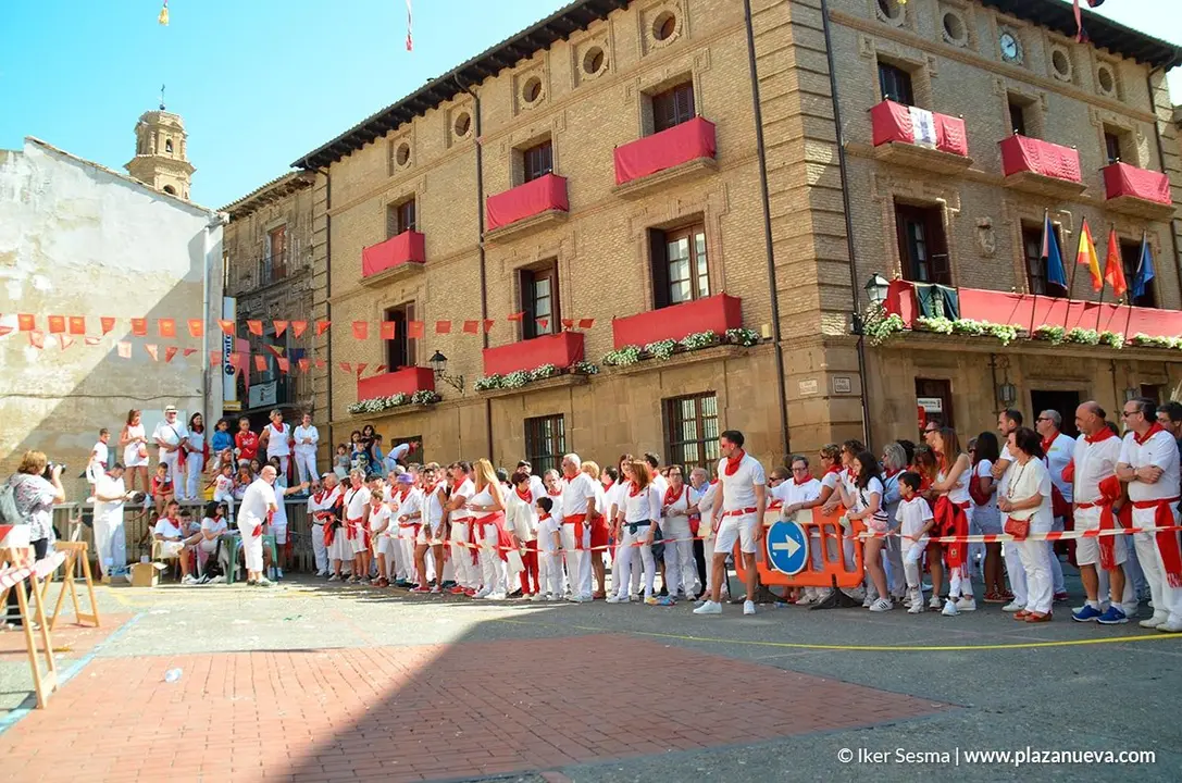 Fiestas de Corella'18, Concurso de lanzamiento de txapela - 6