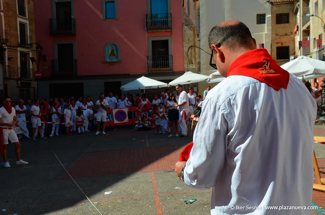 Fiestas de Corella'18, Concurso de lanzamiento de txapela - 10