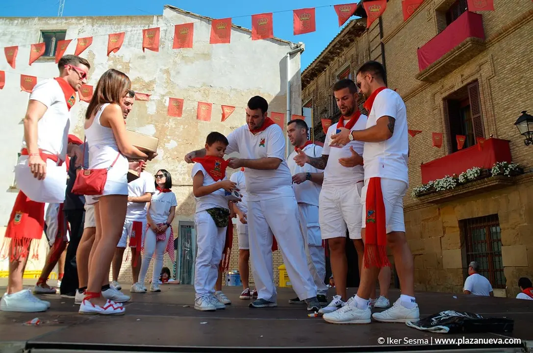 Fiestas de Corella'18, Concurso de lanzamiento de txapela - 12