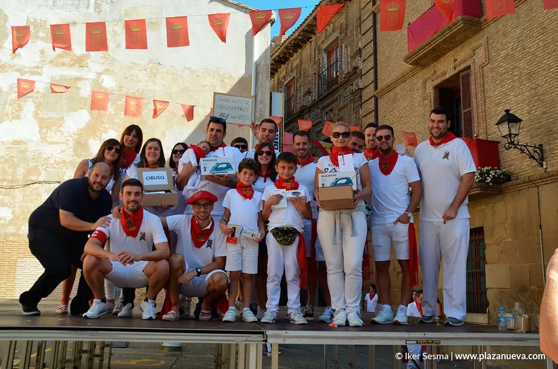 Fiestas de Corella'18, Concurso de lanzamiento de txapela - 15