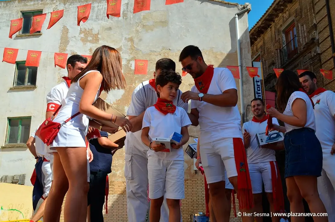Fiestas de Corella'18, Concurso de lanzamiento de txapela - 13