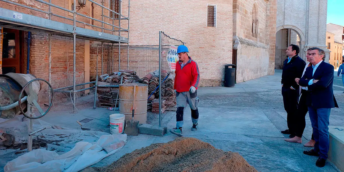 Las autoridades han visitado a comprobar el estado de las obras