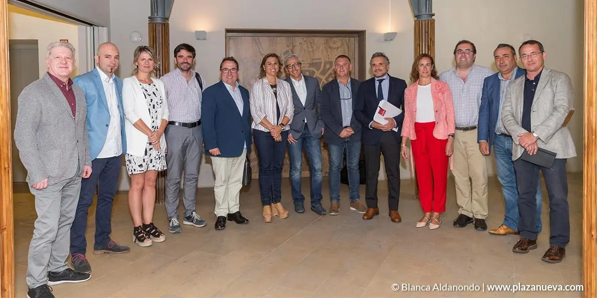 Responsables tur&iacute;sticos y de la asociaci&oacute;n de diferentes destinos acudieron a Tudela el d&iacute;a 27 con motivo de &lsquo;Saborea Espa&ntilde;a&rsquo;