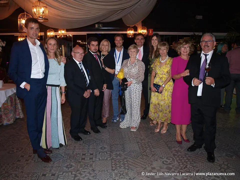 Familia y amigos de Rosa Garc&iacute;a (Galardonada con el premio a toda una trayectoria)