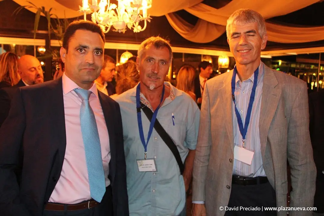 Jos&eacute; &Aacute;ngel Guerrero (Guardia Civil), Jos&eacute; Luis Calvillo (Polic&iacute;a Foral) y Jos&eacute; &Aacute;ngel Santamar&iacute;a (Polic&iacute;a Municipal de Tudela)