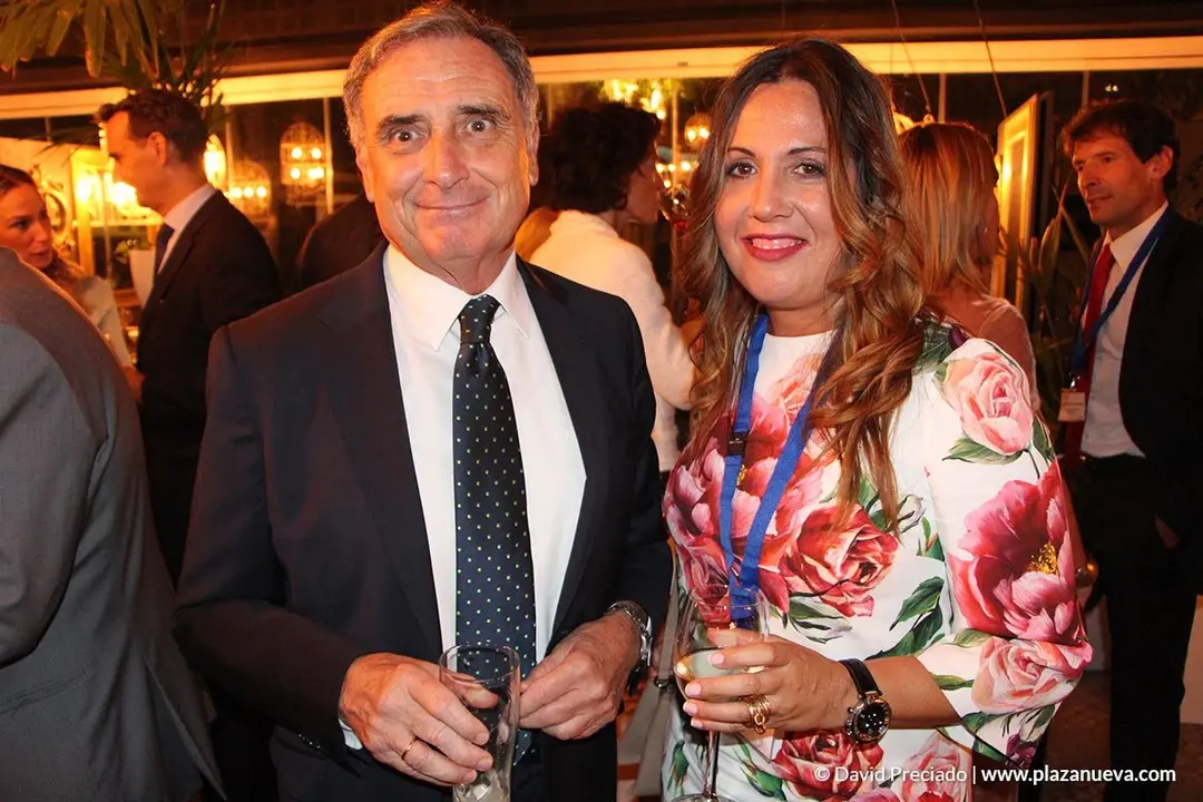 Jos&eacute; Antonio Soria (Presidente CEN) y Elia Vallejos (Riovalle)
