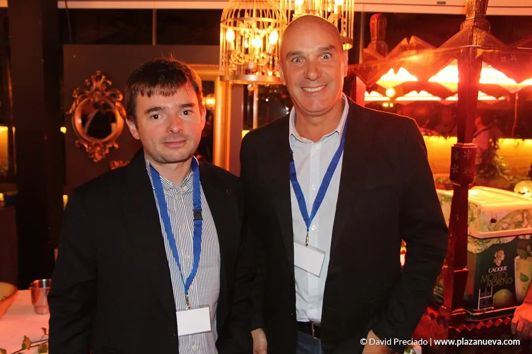 Patxi Mu&ntilde;oz (Mateo Mu&ntilde;oz) y Carlos Garc&iacute;a (DGH)