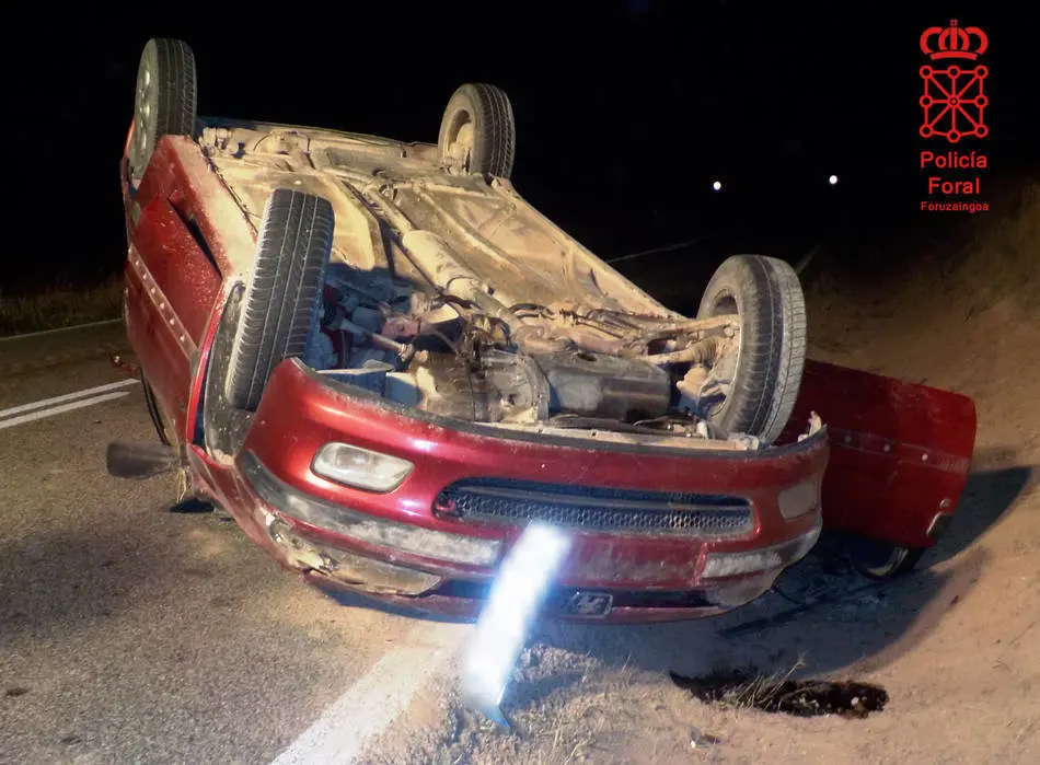 As&iacute; qued&oacute; el veh&iacute;culo conducido por el menor