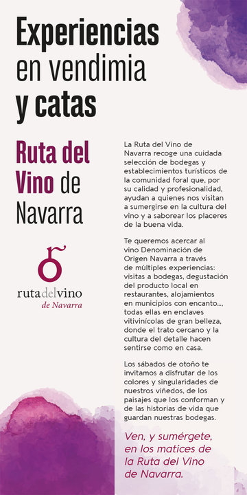 Experiencias en vendimia y catas Ruta del Vino de Navarra