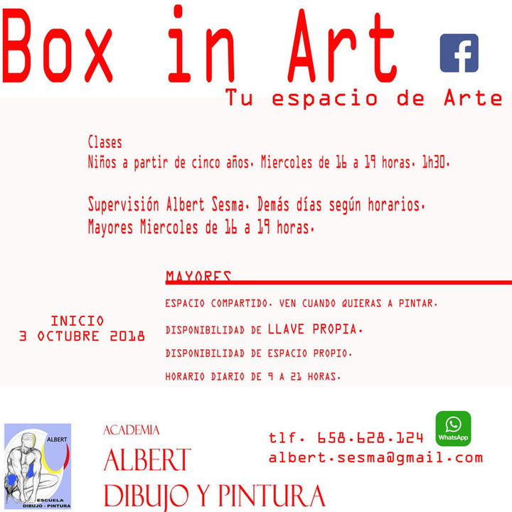 Box in Art. Tu espacio de Arte en Corella
