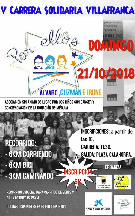 V Carrera solidaria Villafranca