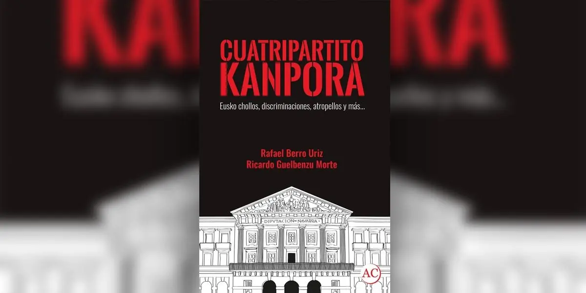Portada del libro Cuatripartito kanpora de Rafael Berro Uriz y Ricardo Guelbenzu Morte