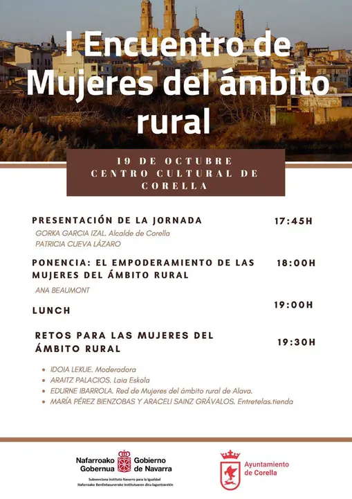 I Encuentro en Corella de mujeres del &aacute;mbito rural