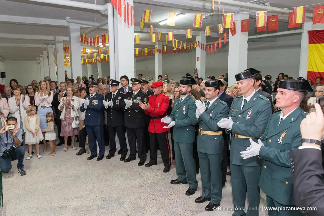 En Tudela la Guardia Civil celebr&oacute; el pasado 12 de octubre, Festividad del Pilar, el D&iacute;a de la Hispanidad  1