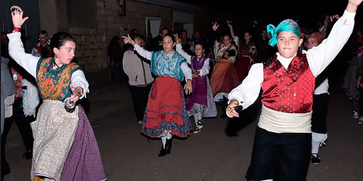 Ronda jotera celebrada en Bardenas el a&ntilde;o pasado