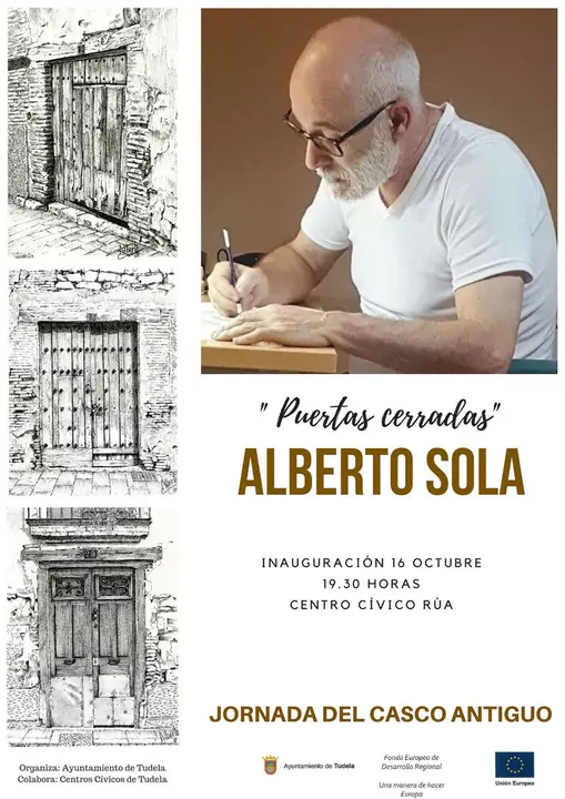 Exposici&oacute;n en Tudela 'Puertas Cerradas' de Alberto Sola