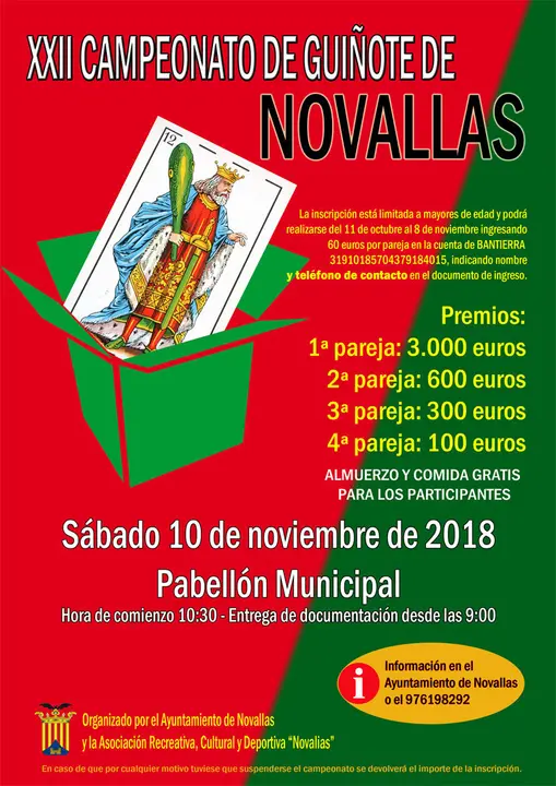 XXII Campeonato de gui&ntilde;ote de Novallas