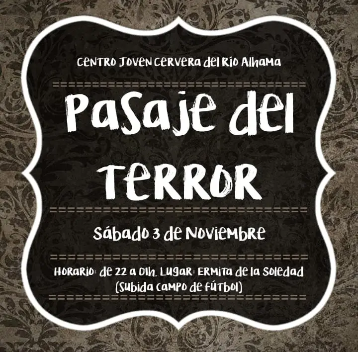 Pasaje del terror en Cervera
