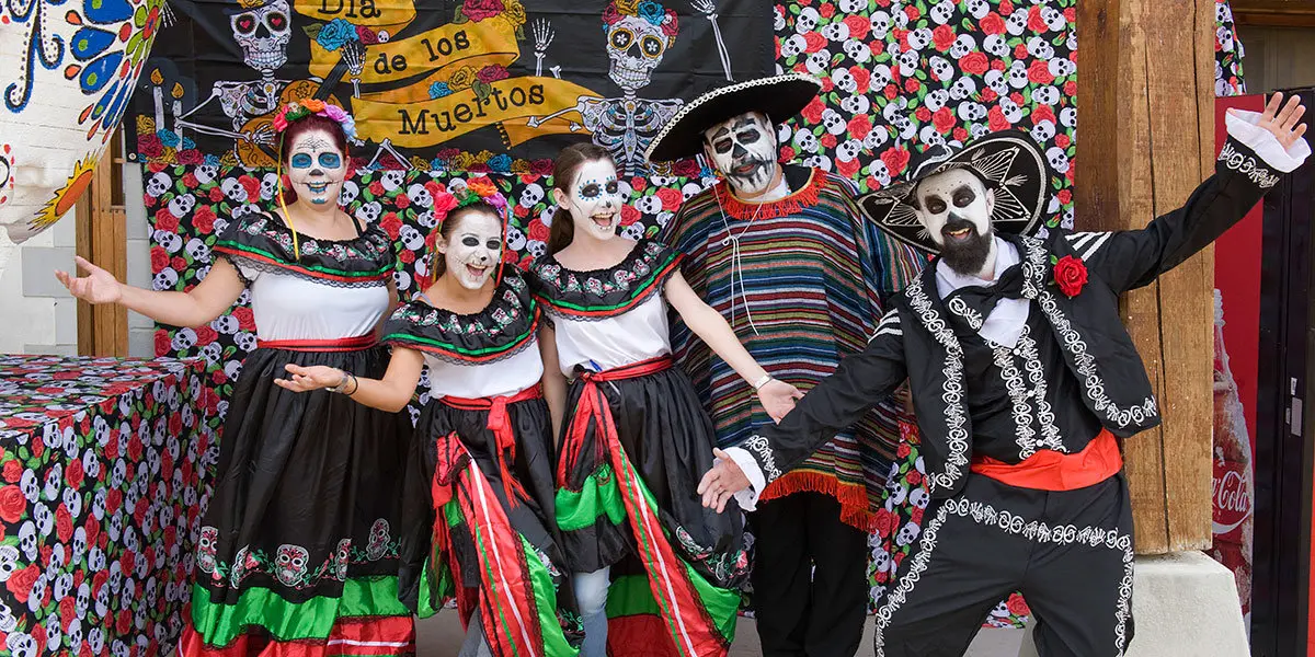 Cantina de los muertos en Sendaviva