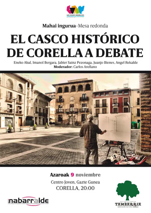 Mesa redonda 'El casco hist&oacute;rico de Corella a debate'