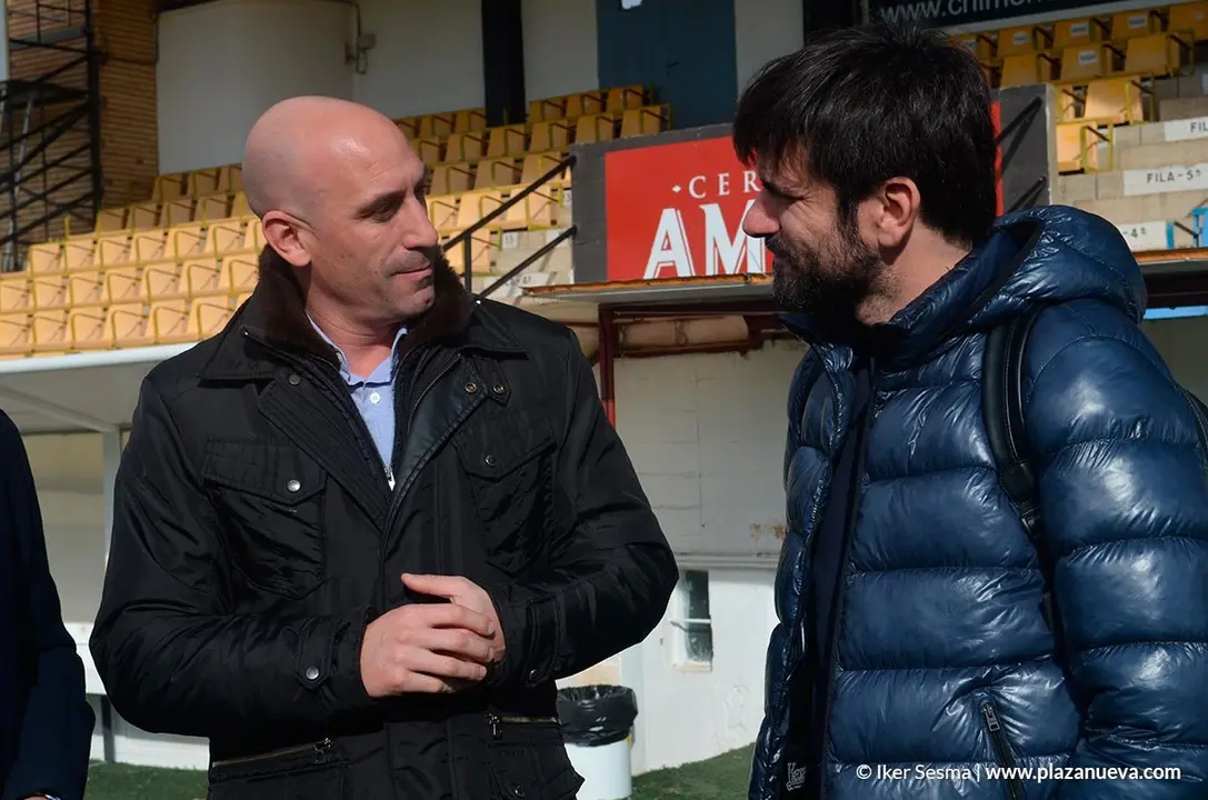 Luis Rubiales visita Tudela 4