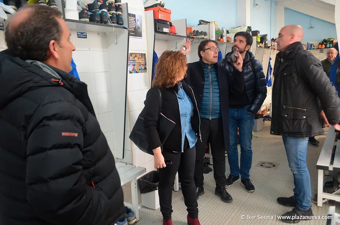 Luis Rubiales visita Tudela 5