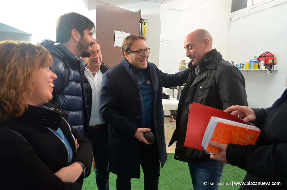 Luis Rubiales visita Tudela 7